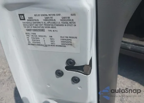 2004 Chevrolet Trailblazer Lt z USA, uszkodzony, nr VIN 1GNDT13S642230915